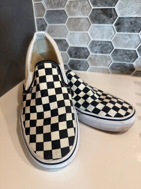 Classic Vans Checkerboard Slip Ons
